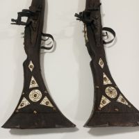 Стара кремъчна пушка , снимка 6 - Антикварни и старинни предмети - 45374766