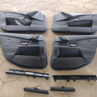 комплект кожени кори със щори за BMW E60 , снимка 1 - Аксесоари и консумативи - 44958477