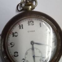 Два джобни стари часовници , снимка 1 - Други ценни предмети - 45306071
