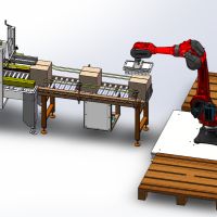 Робот палетизатор, снимка 1 - Други машини и части - 45332998