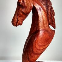 Кон , ръчно изработена дърворезба от остров Бали. , снимка 10 - Статуетки - 45874557