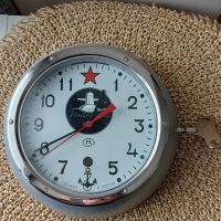 Руски военноморски корабен часовник(Командирски)-неразличим от нов, снимка 12 - Антикварни и старинни предмети - 45546352