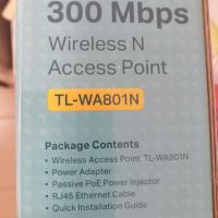 TP-LINK TL-WA801N 300 Mbps безжична N точка за достъп, снимка 10 - Рутери - 45232412
