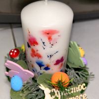 Великденски свещници, снимка 10 - Декорация за дома - 45455447