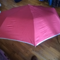 Долче Грималди женски марков чадър сгъваем с калъвче, снимка 10 - Други - 44978205