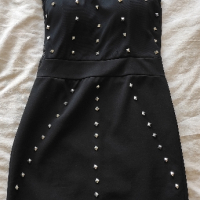 черна къса рокля , снимка 4 - Рокли - 45033900