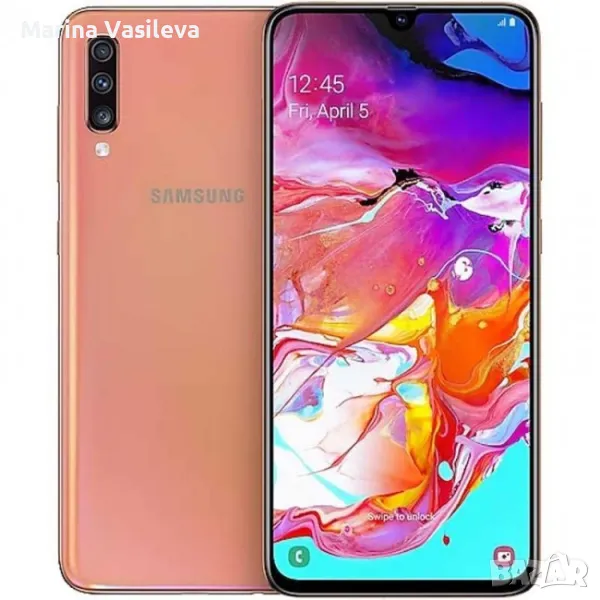 Samsung A70, 6.7" дисплей, 128GB , 6GB RAM  , снимка 1