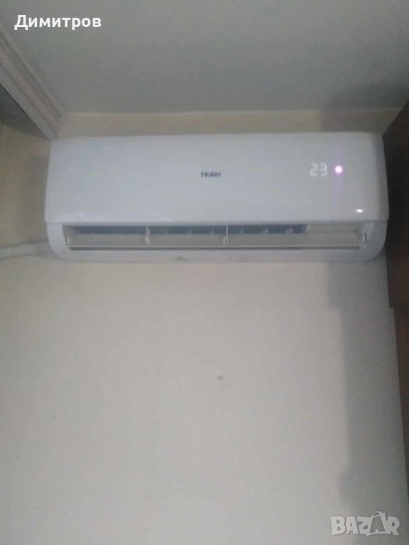 Климатик Haier 12ка. Използван 2 години. Перфектен., снимка 1
