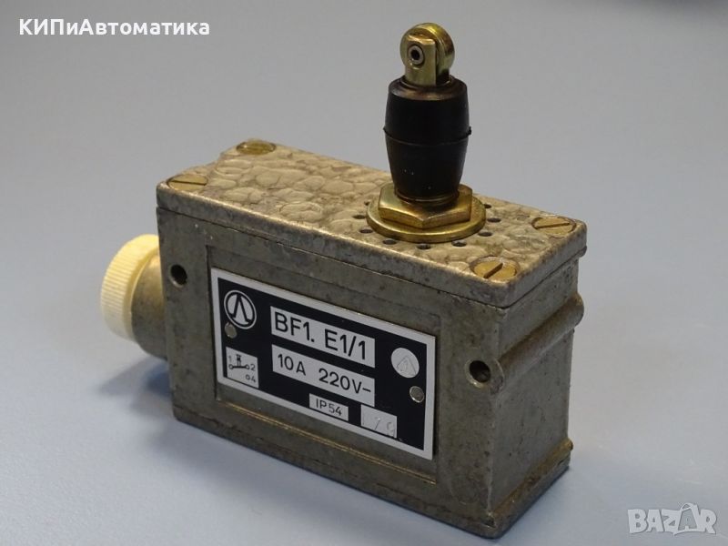 краен изключвател DDR VEB RTF Robotron BF1.E1/1 Limit Switch 10A 220V, снимка 1