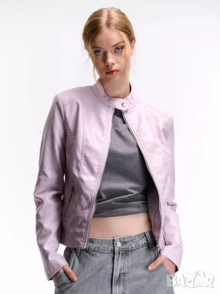 дамско кожено яке, снимка 1