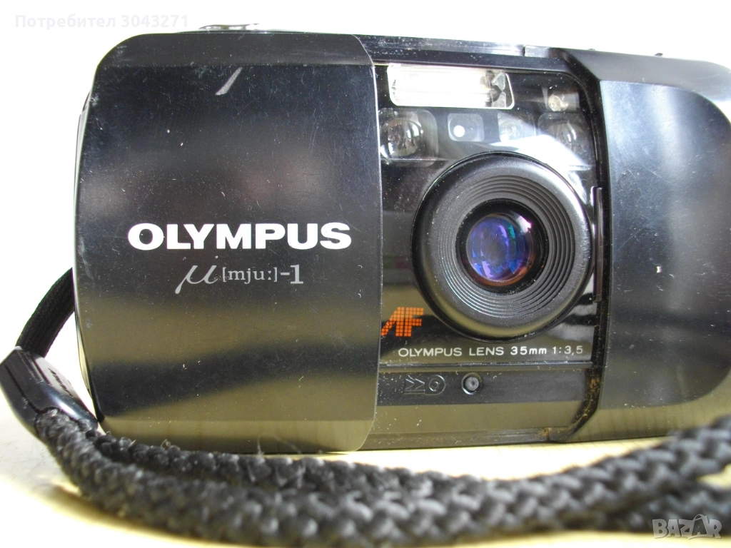 ОЛИМПУС МЮ 1- черен, снимка 1
