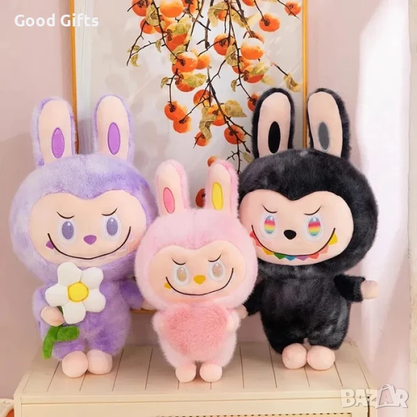 Големи плюшени играчки Лабубу 40см/60см, плюшена играчка Labubu, снимка 1