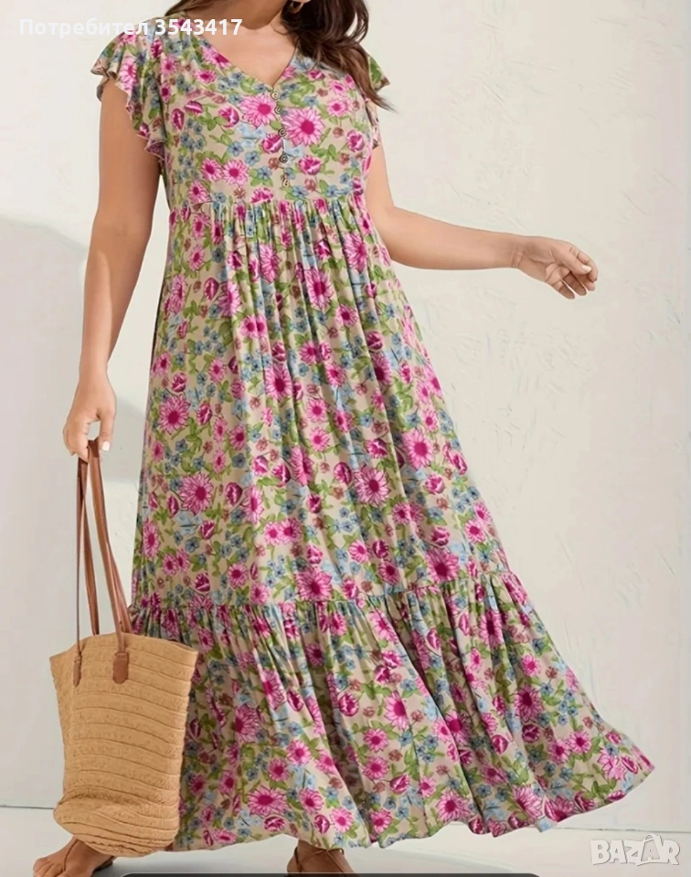 Нова дамска свежа рокля, снимка 1