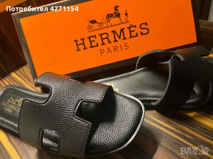 Дамски чехли Hermes, снимка 1