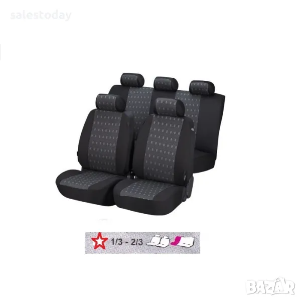 Тапицерия за кола 1/3 на 2/3, универсална , снимка 1