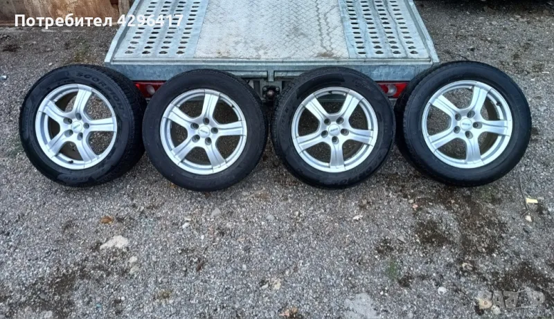 Алуминиеви джанти ALUTEC 18'' 5x112+ ЗИМНИ ГУМИ Pirelli 225/55/18 за Mercedes, снимка 1