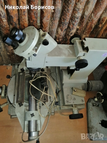 Микроскоп за измерване на радиуси Carl Zeiss Jena, снимка 1