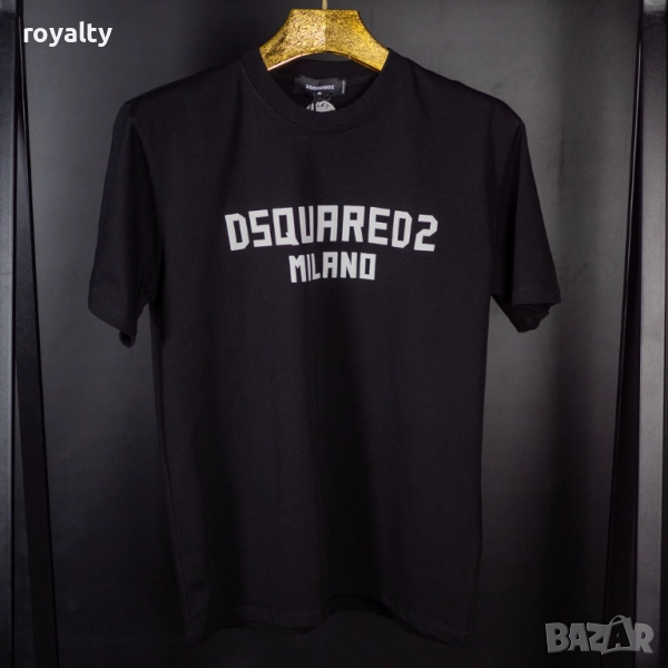 DSQUARED2 Мъжка Черна Тениска , снимка 1