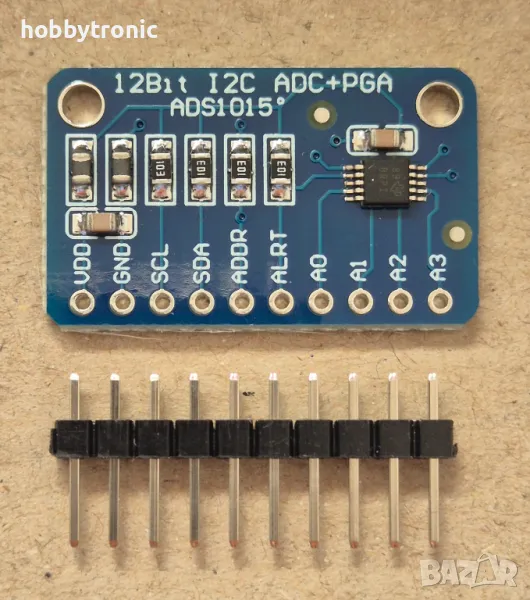 ADS1015 12bit I2C ADC+PGA, снимка 1