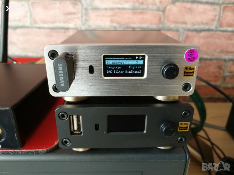 ⏯️Клип! Hi-Res 32bit DSD SACD ISO Audio USB DAC / USB player / Transport / PreAmp, снимка 1