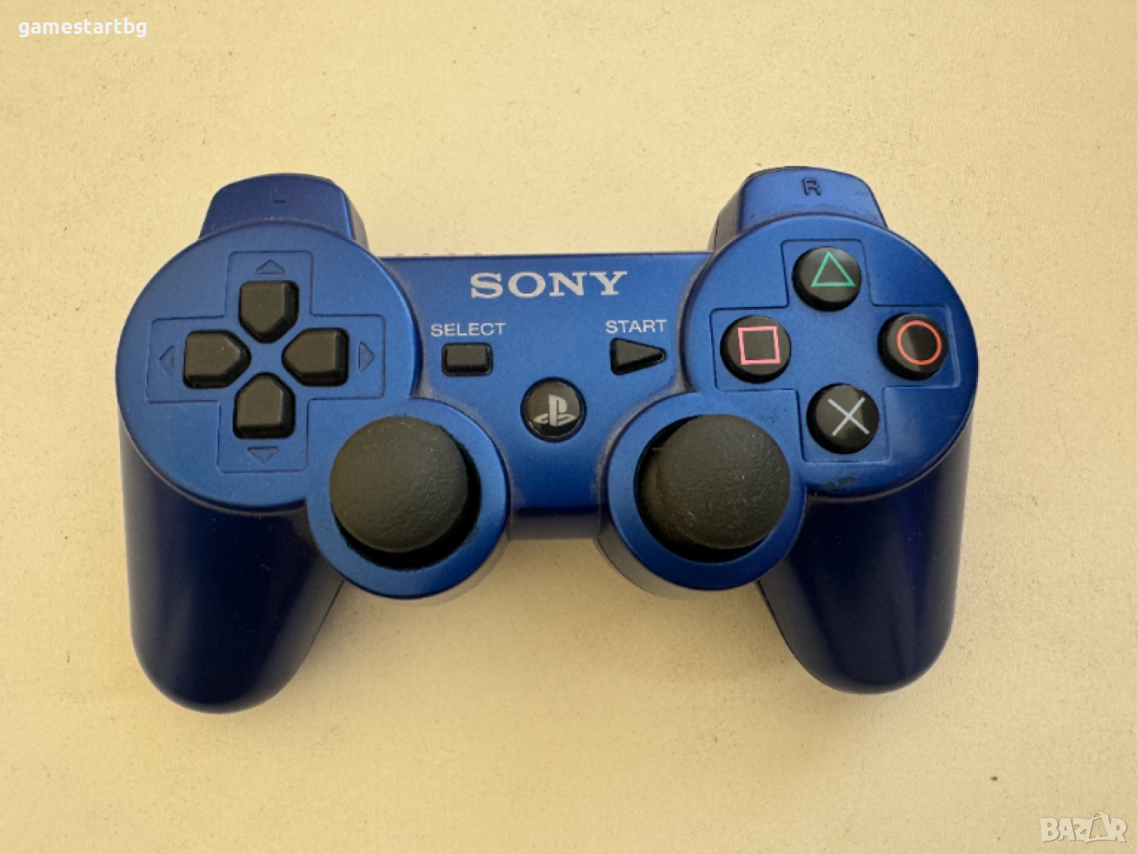 Оригинален безжичен контролер за PS3 Dualshock 3 - Blue, снимка 1