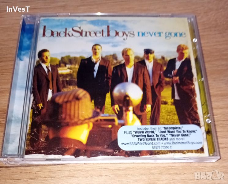 Диск на Backstreet Boys - Never Gone, снимка 1