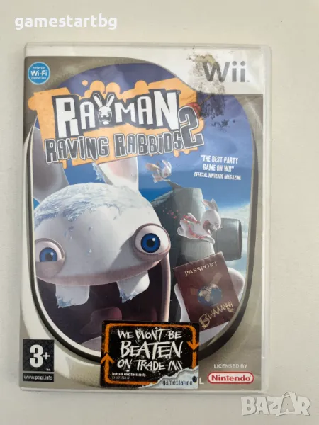 Rayman Raving Rabbids 2 за Wii, снимка 1