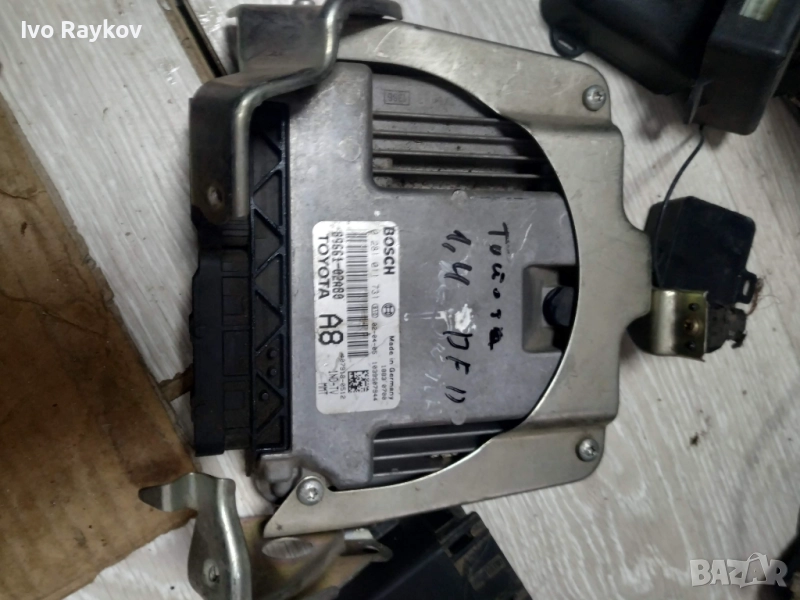 Компютър двигател за Toyota Corolla E12 , 1.4 D4D ,89661-02A80 ,   0281011731, снимка 1