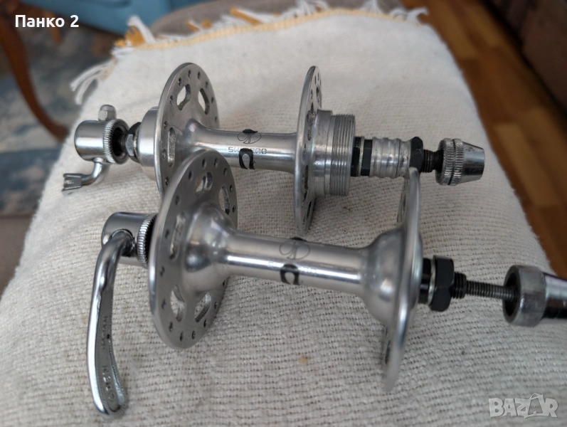 Ретро Шосейни Главини Широк Фланец Shimano 600, снимка 1