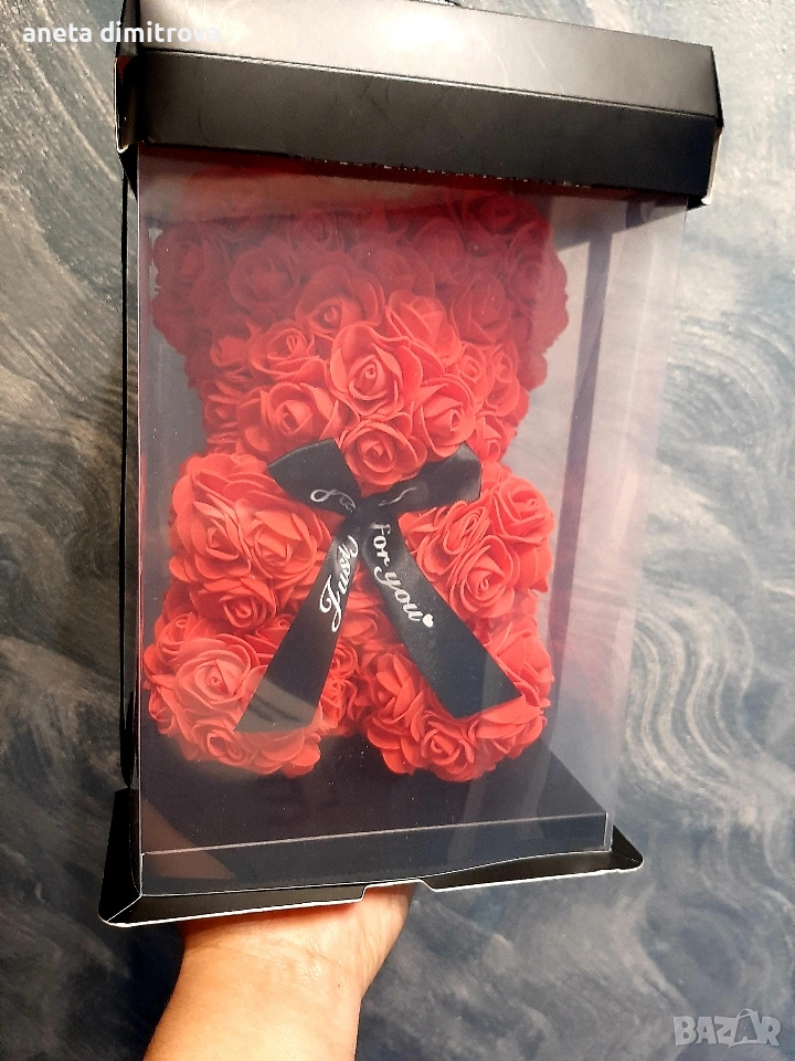 Мече от рози , снимка 1