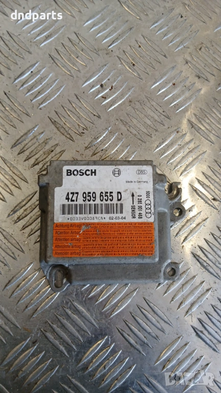 Airbag модул Audi A6 2002г. 4Z7959655D 0285001468 , снимка 1