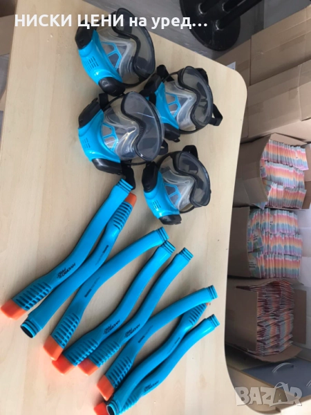 Маска със шнорхел L/XL HYDRO-PRO, снимка 1