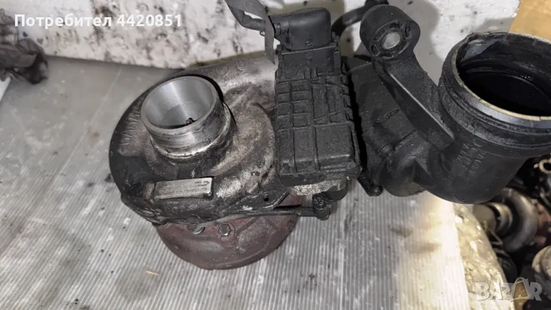 Турбо компресор за Mercedes 320  - 743436-1 / A6480960299, снимка 1