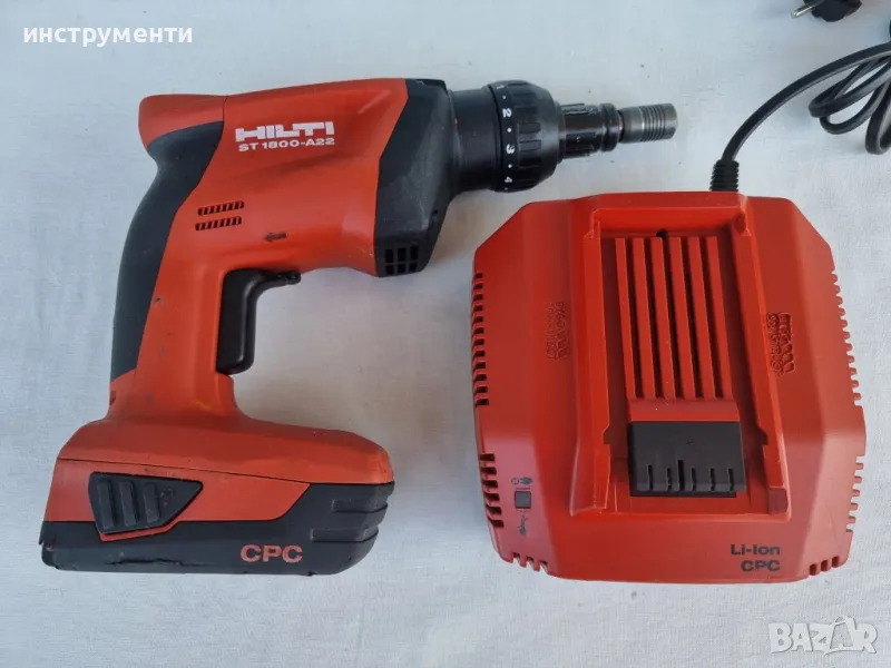 Hilti ST 1800- A22 - акумулаторен винтоверт с регулируем въртящ момент, снимка 1