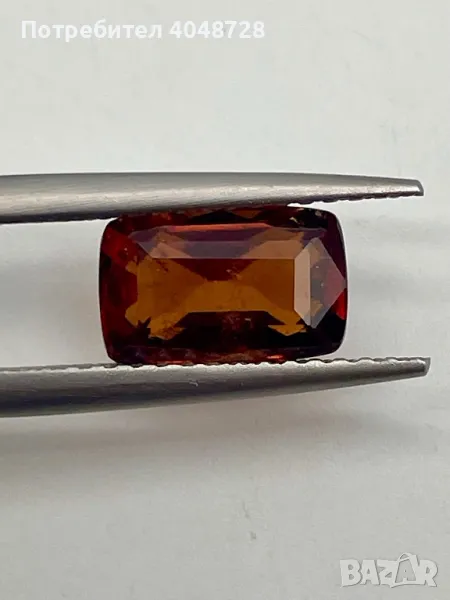 Естествен Хесонит Гранат -4.04ct. - ALGT сертификат, снимка 1