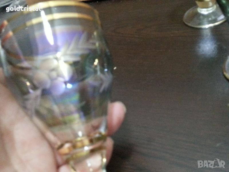 Ретро стъклени чаши , снимка 1