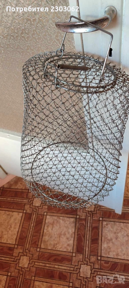 Сгъваема метална кошница , снимка 1