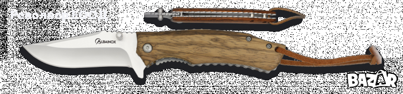 Джобен нож Zebra Wood 18403 Martinez Albainox, снимка 1