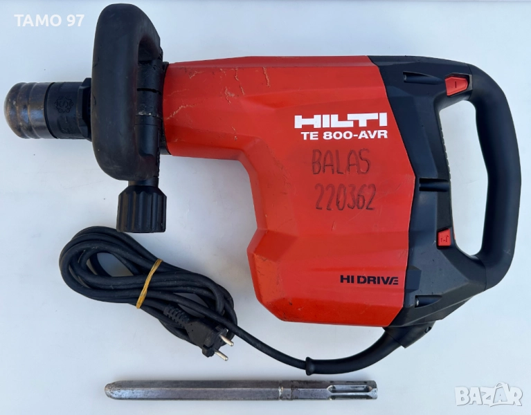 Hilti TE 800-AVR - Мощен чист къртач 1850W 21J перфектен!, снимка 1