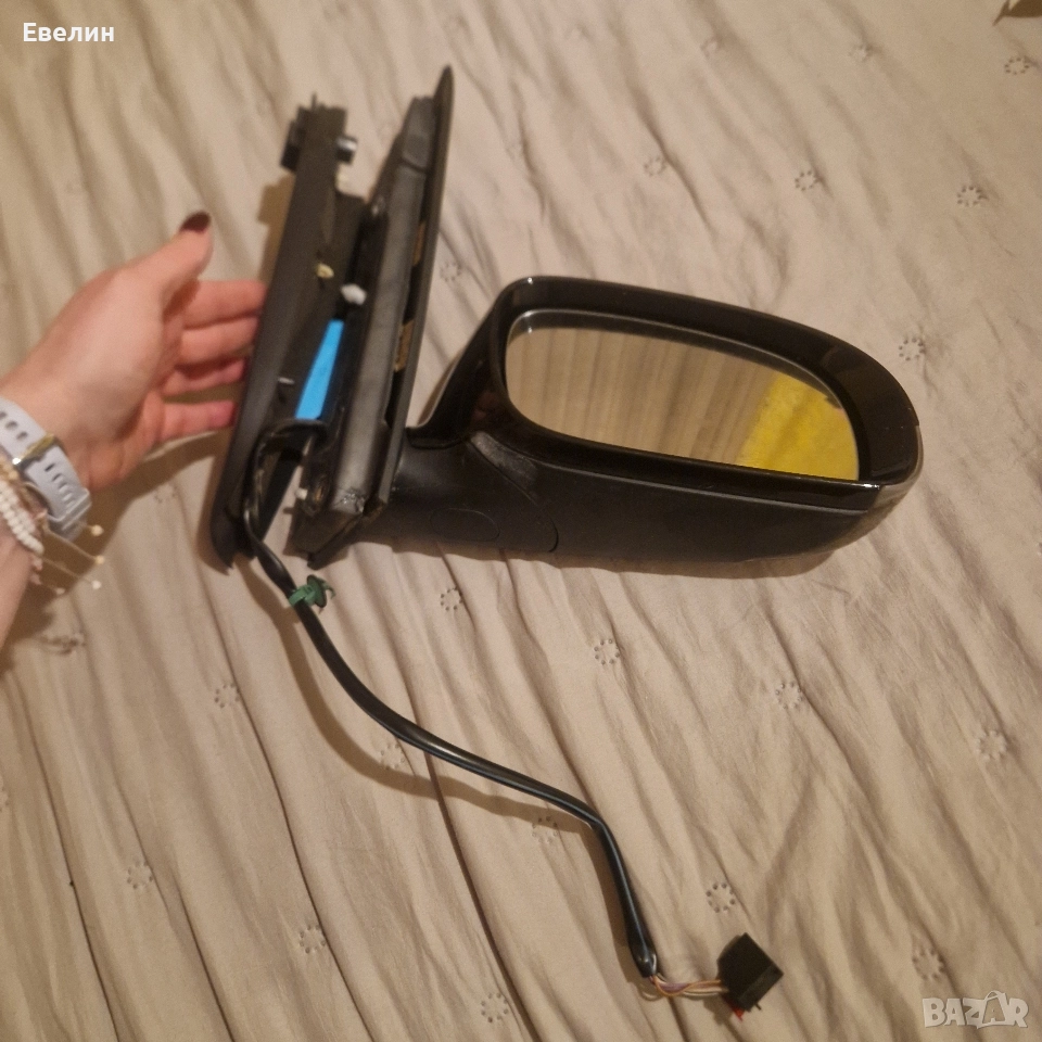 дясно странично огледало VW Touran 2006г черно, снимка 1