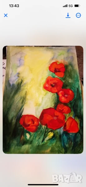 Картини акварел, енкаустика и смесена техника, снимка 1