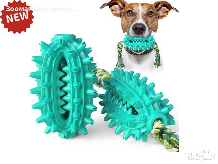 Играчка за куче Pet Interest Cactus Tooth Ball with Rope, снимка 1