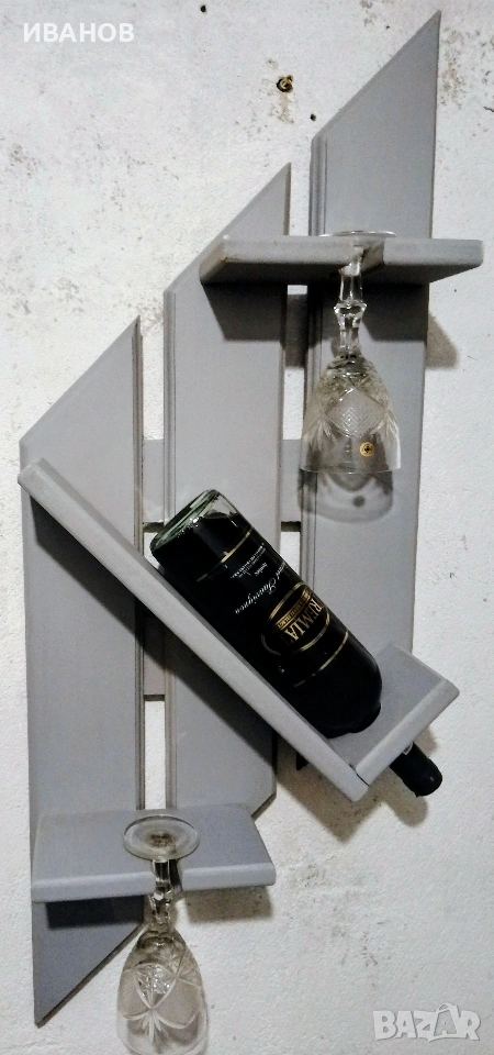 Етажерка за вино., снимка 1