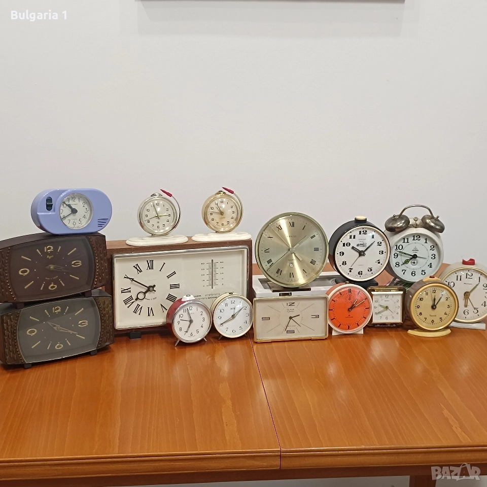 Руски/Немски/Китайски/Японски/Румънски будилници часовници , снимка 1