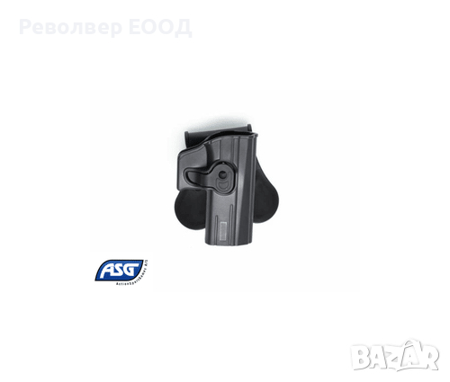 КУБУР ASG CZ P-07 AND CZ P-09, POLYMER ЧЕРЕН, снимка 1