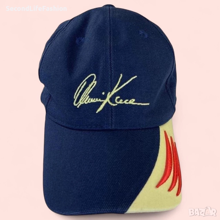 Винтидж бейзболна шапка Adidas с регулируема форма и рядък дизайн синя , снимка 1