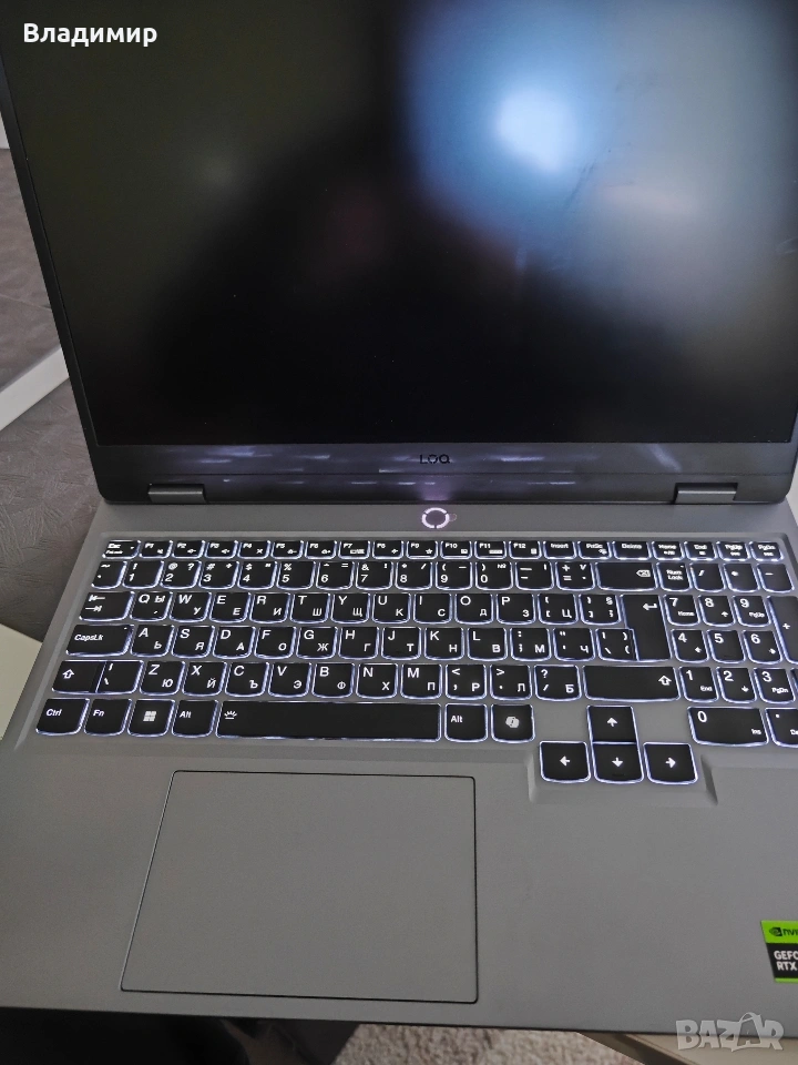 Lenovo Legion 15 / Ryzen 7 / RTX 4060 за части или ремонт, снимка 1