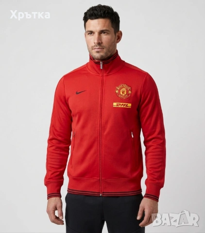 Nike Manchester United - Оригинално мъжко горнище размер S