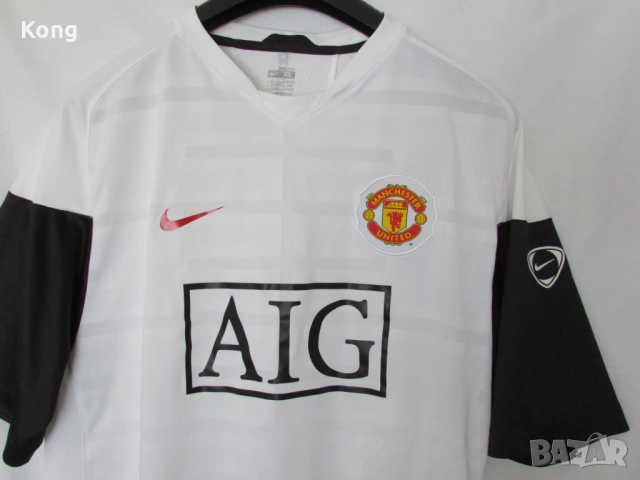 винтидж фланелка Genoa ITALIA дълъг ръкав Манчестър Юнайтед Nike Manchester United , снимка 5 - Футбол - 53683505