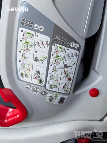 Столче за кола ISOFIX Britax Romer Advansafix III SICT Cosmos Black, 9-36 кг, Черно, снимка 11 - Столчета за кола и колело - 52866505